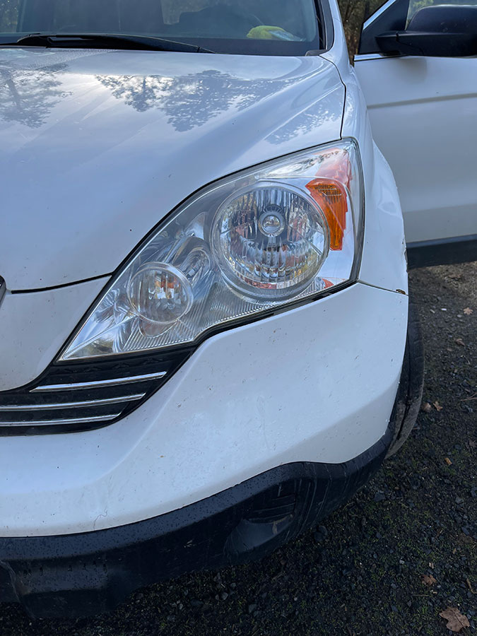 Honda CRV Headlight Restoration in Jacksonville, OR